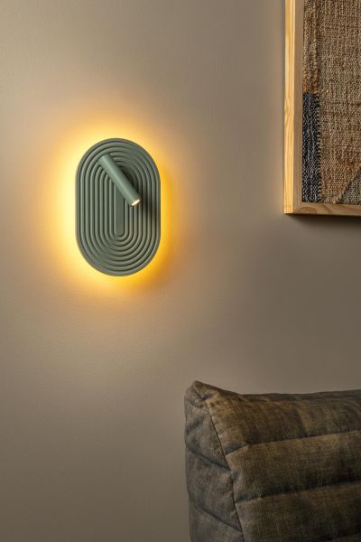 Lucide CARMINO - Wall light - LED - 2700K - Green